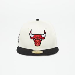 Снимка на New Era Chicago Bulls Championships 59Fifty Fitted Cap Optic White/ Black 7 1/2