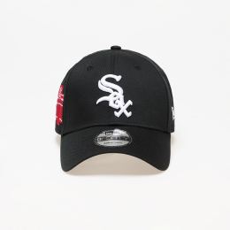 Снимка на New Era Chicago White Sox World Series World Series Patch 9FORTY Adjustable Cap Black Universal