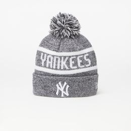 Снимка на New Era New York Yankees Jake Bobble Knit Beanie Hat Black/ White Universal