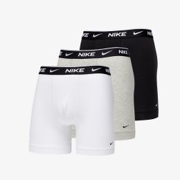 Снимка на Nike Dri-FIT Boxer Brief 3-Pack C/O Black/ Melange Grey/ White M