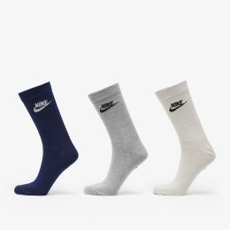 Снимка на Nike Sportswear Everyday Essential Crew Socks 3-Pack Multicolor L