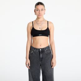 Снимка на Off-White Off Rib Bralette Black/ White L