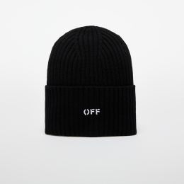 Снимка на Off-White Off Stamp Loose Knit Beanie Black/ White Universal