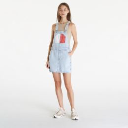 Снимка на Tommy Jeans Dungaree Flag Dress Denim Light L