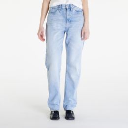 Снимка на Дънки Calvin Klein Jeans High Rise Straight Jeans Denim Light W26/L32