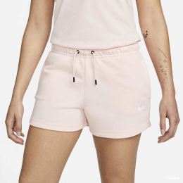 Снимка на Къси панталони Nike NSW Essential Fleece High-Rise Shorts French Terry Atmosphere/ White L