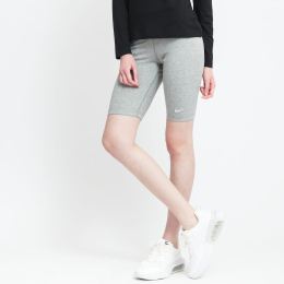 Снимка на Къси панталони Nike NSW Essential Medium-Rise Biker Shorts Dk Grey Heather/ White L