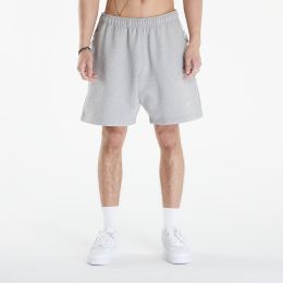 Снимка на Къси панталони Nike Solo Swoosh Men's Fleece Shorts Dk Grey Heather/ White XL