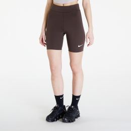 Снимка на "Къси панталони Nike Sportswear Classics Women's High-Waisted 8"" Biker Shorts Baroque Brown/ Sail M"