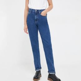 Снимка на Панталони Calvin Klein Jeans Authentic Slim Straight Blue W26/L30