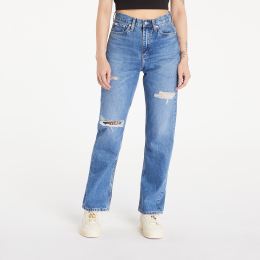 Снимка на Панталони Calvin Klein Jeans High Rise Straight Denim Medium W25/L30