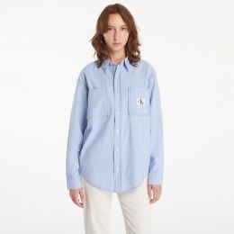 Снимка на Риза Calvin Klein Jeans Oversized Long Sleeve Denim Shirt Denim L