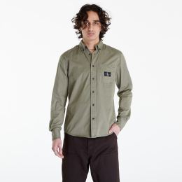 Снимка на Риза Calvin Klein Jeans Regular Shirt Dusty Olive L