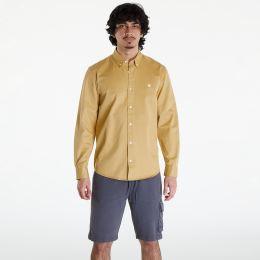 Снимка на Риза Carhartt WIP Long Sleeve Madison Shirt UNISEX Bourbon/ White M