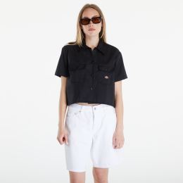 Снимка на Риза Dickies Cropped Short Sleeve Work Shirt Black XS