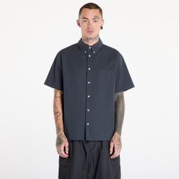 Снимка на Риза Nike Life Men's Short-Sleeve Seersucker Button-Down Shirt Anthracite/ Anthracite L