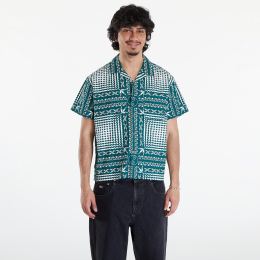 Снимка на Риза OBEY Cortex Woven Shirt Aventurine Green/ Multi M