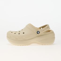 Снимка на Сникърси Crocs Classic Platform Lined Clog W Bone EUR 33-34