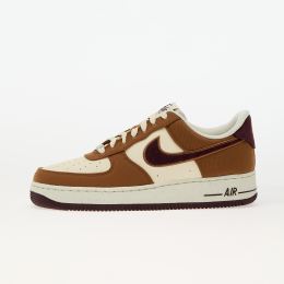 Снимка на Сникърси Nike Air Force 1 '07 Lv8 Lt British Tan/ Burgundy Crush EUR 40.5