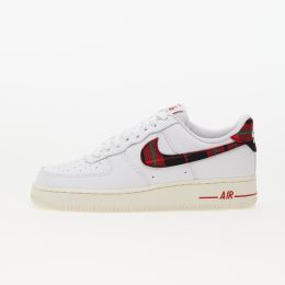 Снимка на Сникърси Nike Air Force 1 '07 LV8 White/ University Red-Stadium Green EUR 38.5