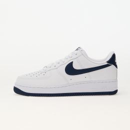 Снимка на Сникърси Nike Air Force 1 '07 White/ Midnight Navy-White EUR 40.5