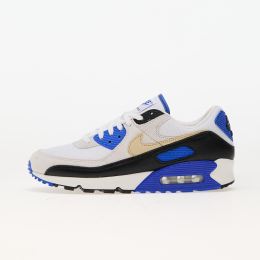 Снимка на Сникърси Nike Air Max 90 Premium White/ Khaki-Racer Blue-Black EUR 40.5