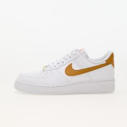 Снимка на Сникърси Nike W Air Force 1 '07 Next Nature White/ Gold Suede-White EUR 35.5