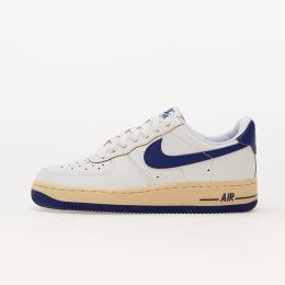 Снимка на Сникърси Nike W Air Force 1 '07 Sail/ Deep Royal Blue-Pale Vanilla EUR 36.5