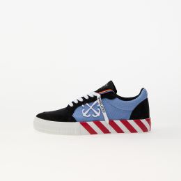 Снимка на Сникърси Off-White Low Vulcanized Canvas/ Suede Black - Light Blue EUR 33