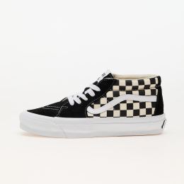 Снимка на Сникърси Vans Sk8-Mid Reissue 83 LX Checkerboard Black/ Off White EUR 36.5