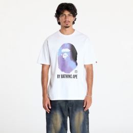 Снимка на Тениска A BATHING APE Tie Dye By Bathing Ape Tee White/ Black L