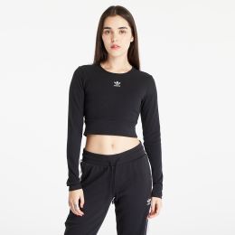 Снимка на Тениска adidas Rib Longsleeve Tee Black L