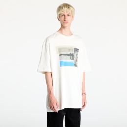 Снимка на Тениска Calvin Klein Jeans City Poster Street Tee Ivory XXL