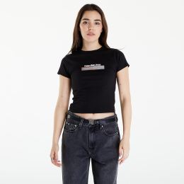 Снимка на Тениска Calvin Klein Jeans Diffused Box Fitted Short Sleeve Tee Black XS