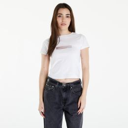 Снимка на Тениска Calvin Klein Jeans Diffused Box Fitted Short Sleeve Tee Bright White XL