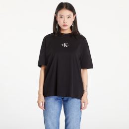 Снимка на Тениска Calvin Klein Jeans Monogram Boyfriend T-Shirt Black M