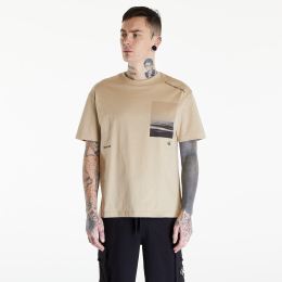 Снимка на Тениска Calvin Klein Jeans Serenity Back Graphic Beige L