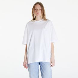 Снимка на Тениска Calvin Klein Jeans Warp Logo Boyfriend T-Shirt White L