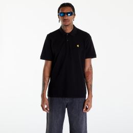 Снимка на Тениска Carhartt WIP Short Sleeve Chase Pique Polo T-Shirt UNISEX Black/ Gold S