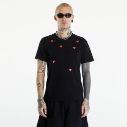 Снимка на Тениска Comme des Garçons PLAY Short Sleeve Logo Print T-Shirt UNISEX Black M