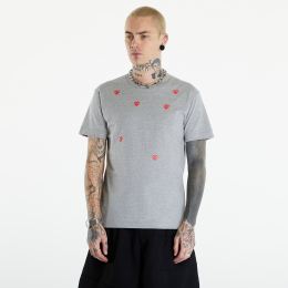 Снимка на Тениска Comme des Garçons PLAY Short Sleeve Logo Print T-Shirt UNISEX Grey L