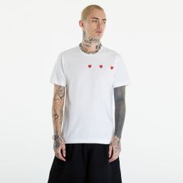 Снимка на Тениска Comme des Garçons PLAY Short Sleeve Logo Print T-Shirt UNISEX White L