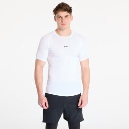 Снимка на Тениска Nike Pro Men's Dri-FIT Tight Short-Sleeve Fitness Top White/ Black L