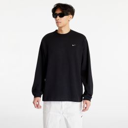 Снимка на Тениска Nike Solo Swoosh Unisex Long-Sleeve Top Black/ White L