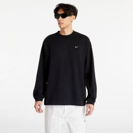 Снимка на Тениска Nike Solo Swoosh Unisex Long-Sleeve Top Black/ White XS