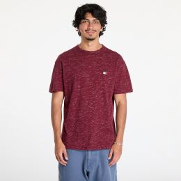 Снимка на Тениска Tommy Jeans Regular Badge Tee Deep Rouge L