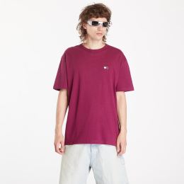 Снимка на Тениска Tommy Jeans Regular Badge Tee Valley Grape L