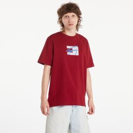 Снимка на Тениска Tommy Jeans Regular Street Flag Tee Red Carpet M