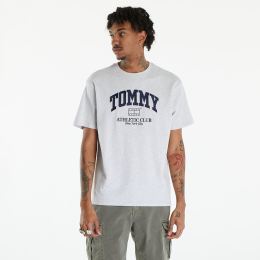 Снимка на Тениска Tommy Jeans Varsity Logo T-Shirt Silver Grey M