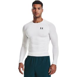 Снимка на Тениска Under Armour Hg Armour Comp LS White/ Black M